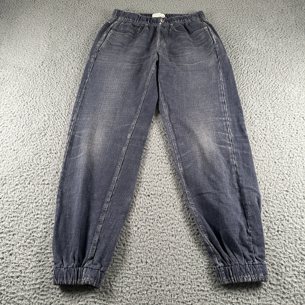 Rag & Bone Miramar Jogger Jeans Womens XS Blue Cotton Tapered Faux Denim
